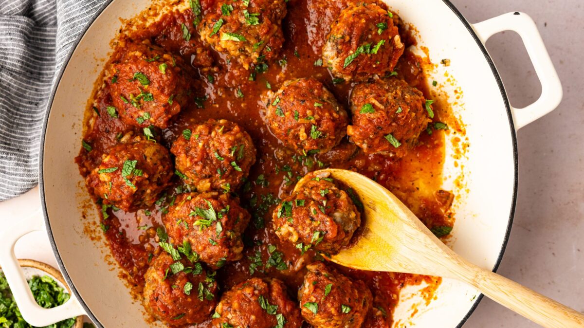 Mastering Albondigas: Roasted Meatballs with Zesty Cuban Catsup